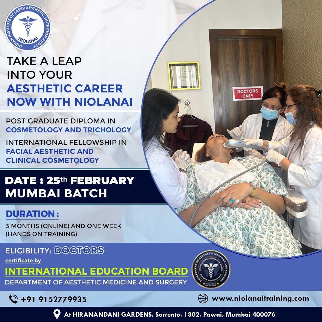 PG Diploma in Cosmetology and Trichology in Mumbai PG Diploma in Cosmetology and Trichology in Mumbai
