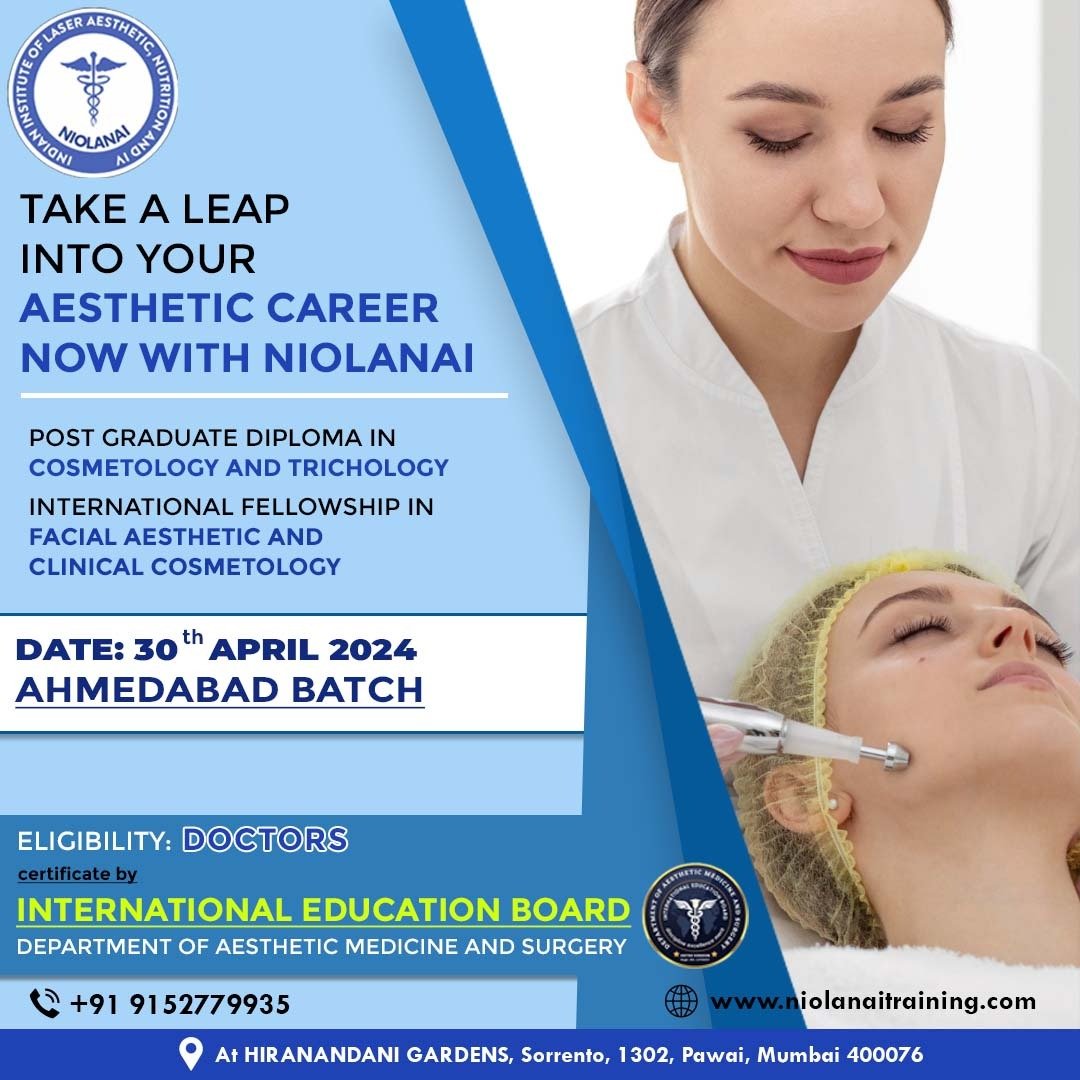 PG Diploma in Cosmetology and Trichology in Ahmedabad PG Diploma in Cosmetology and Trichology in Ahmedabad