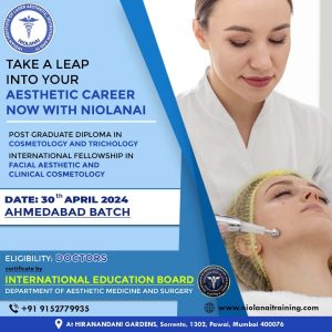 PG Diploma in Cosmetology and Trichology in Ahmedabad
