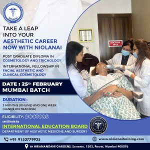 PG Diploma in Cosmetology and Trichology in Mumbai